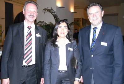 Norbert Eyck, Sozialministerin Aygl zkan, MIT Landesvorsitzender Werner Lbbe - Norbert Eyck, Sozialministerin Aygül Özkan, MIT Landesvorsitzender Werner Lübbe